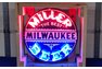 Miller Beer Porcelain Neon Sign