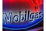 Mobilgas Shield Tin Neon Sign