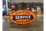 Porcelain United Motors Service Sign