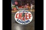 Silent Chief Gasoline Double Sided Porcelain Sign