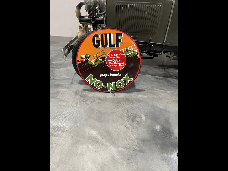 Gulf No-Nox Sign | GAA Classic Cars