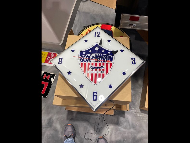 Diamond Shape Sox & Martin Clock | GAA Classic Cars