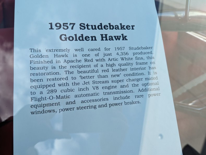 1957 Studebaker Golden Hawk 23