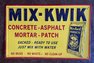 Original Mix-Kwik Concrete Sign