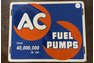 Original AC Fuel Pumps Sign