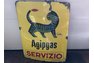 Original Agipgas Servizio Sign