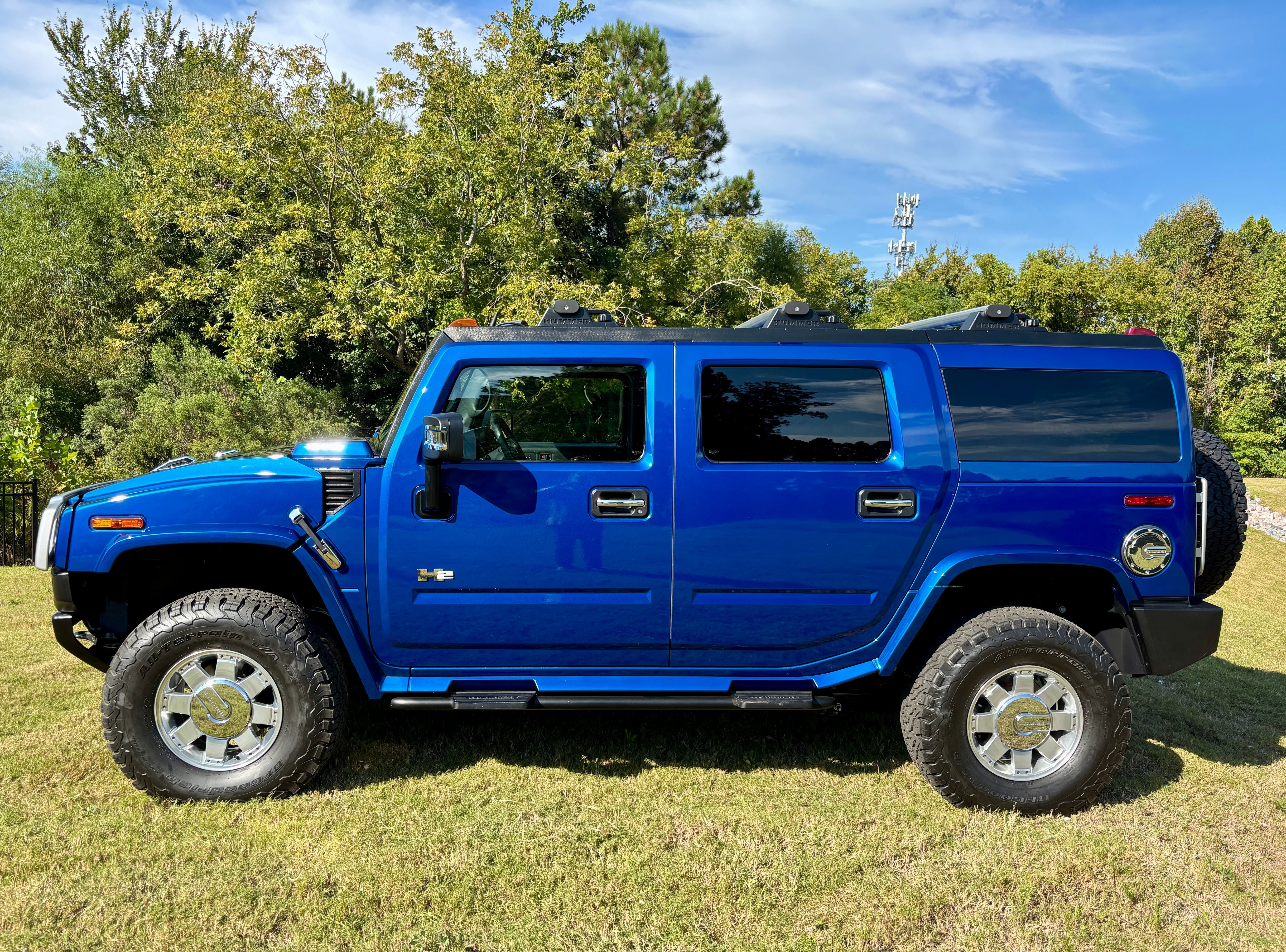 2006 Hummer H2 Blue
