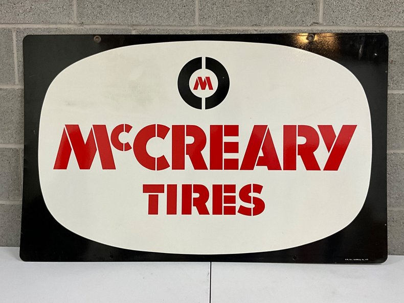 McCreary Tires Advertising Sign | GAA Classic Cars