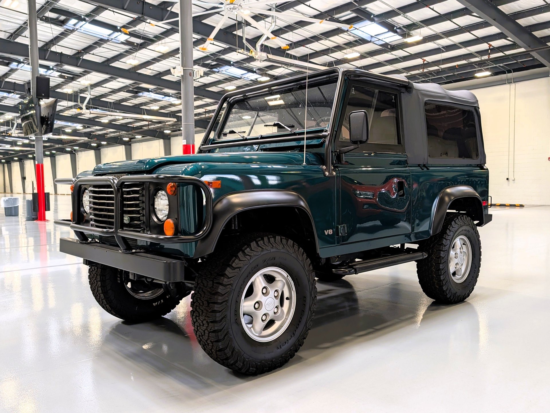1997 land rover defender 90 nas