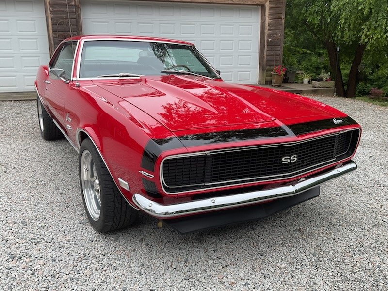 1968 chevrolet camaro rs ss