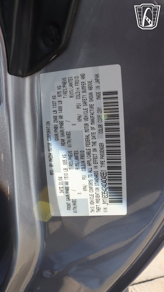 2004 Mazda Mazdaspeed MX-5 Miata 123