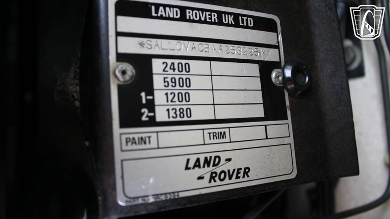 1984 Land Rover Defender 90 124