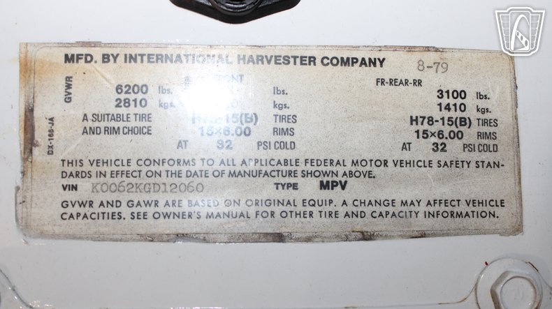 1980 International Scout II 145