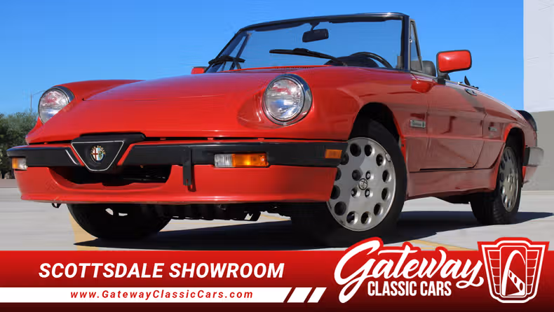 1986 Alfa Romeo Spider Veloce first image