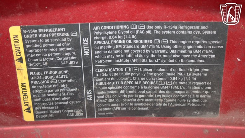 2004 Cadillac XLR 108