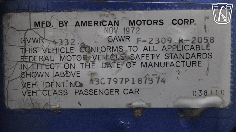 1973 AMC Javelin 135