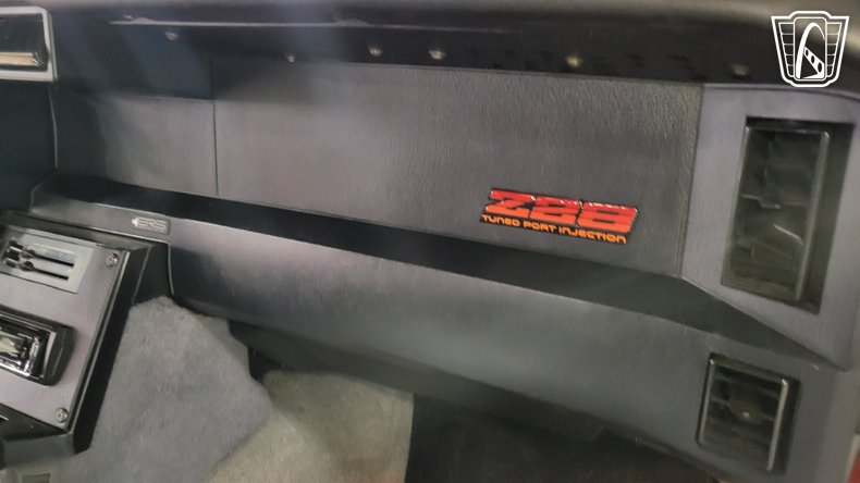 1986 Chevrolet Camaro 109