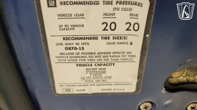 1973 Chevrolet Corvette 131