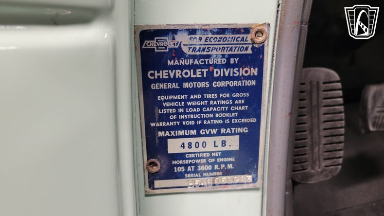 1954 Chevrolet 3100 12