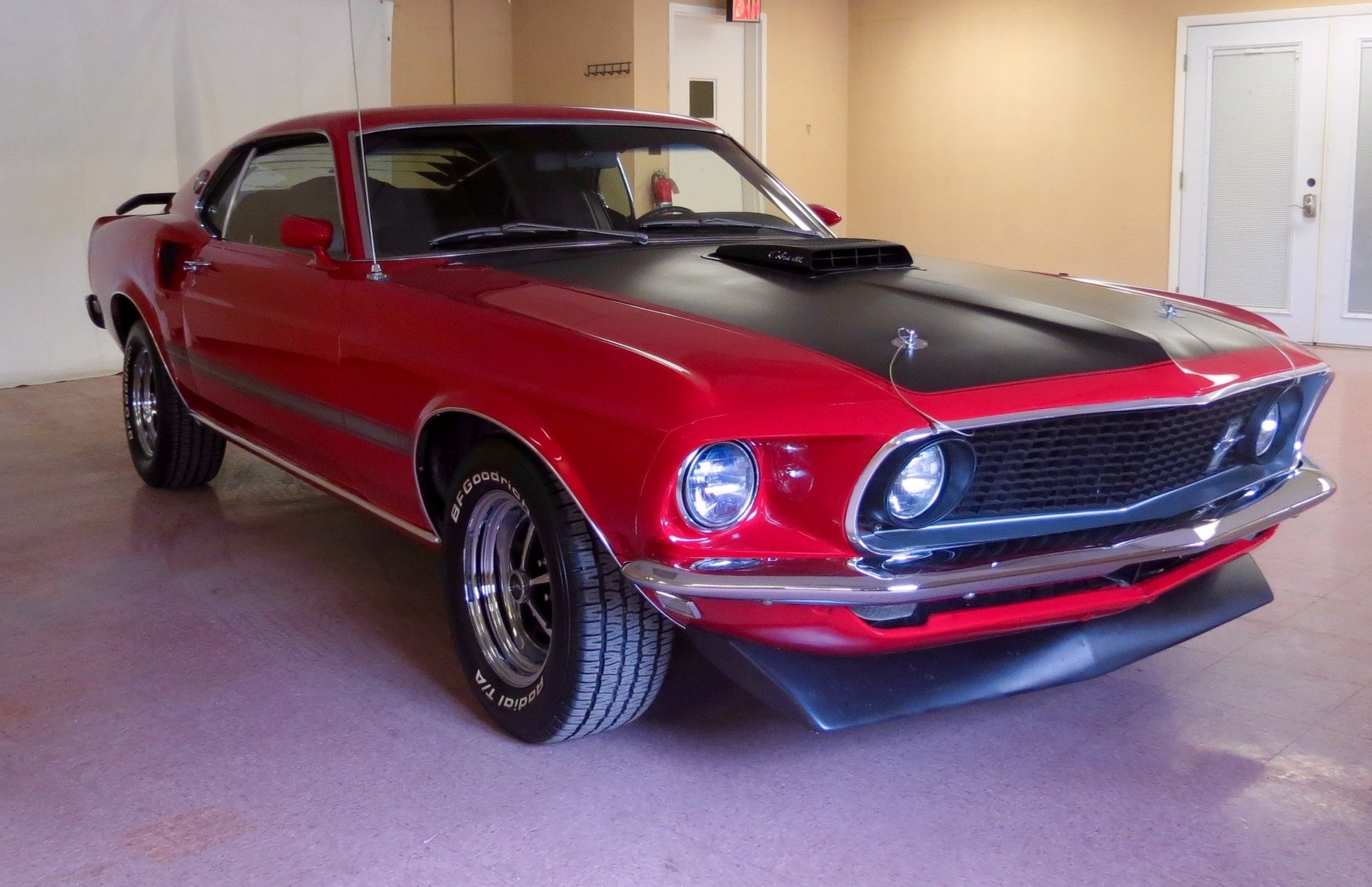 1969 ford mustang mach 1 tribute