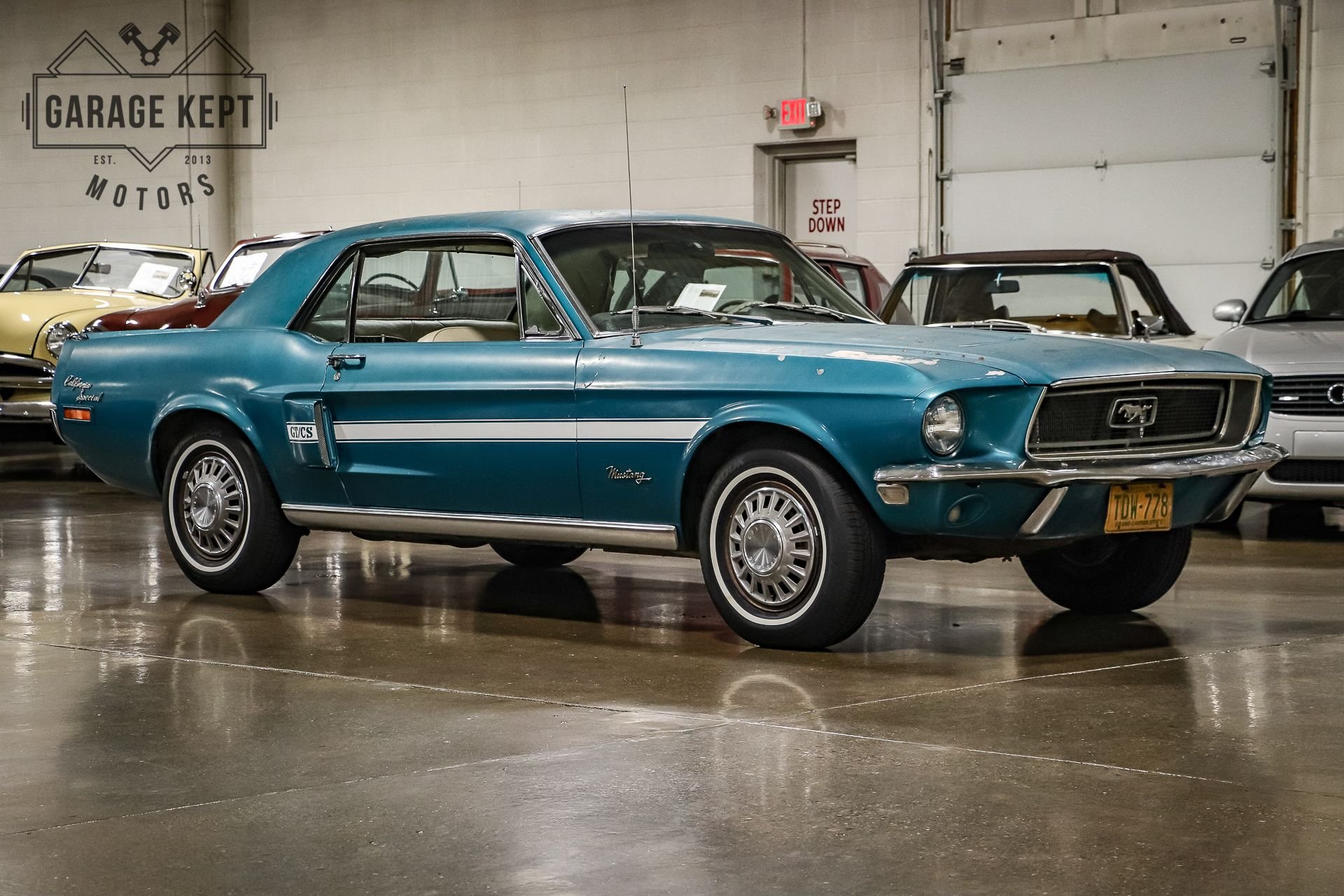 1968 ford mustang gt california special