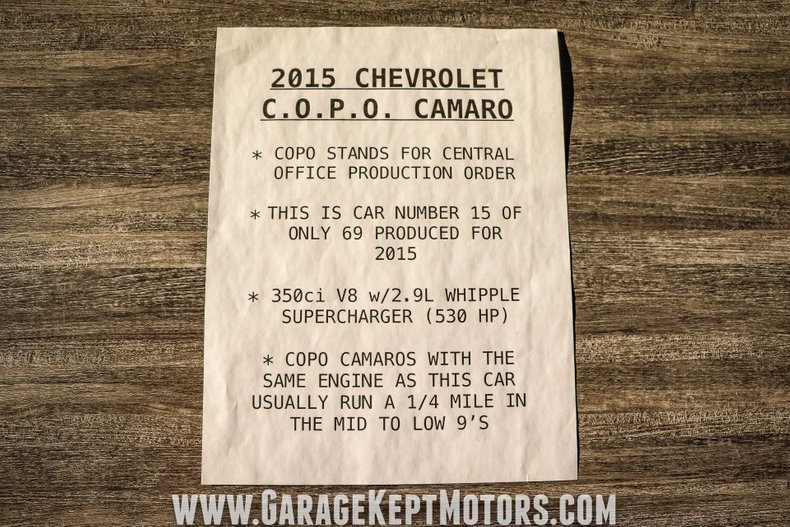 2015 Chevrolet Camaro 187