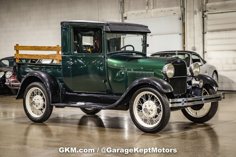  Camioneta Ford modelo A de 1928 |  Motores mantenidos en garaje