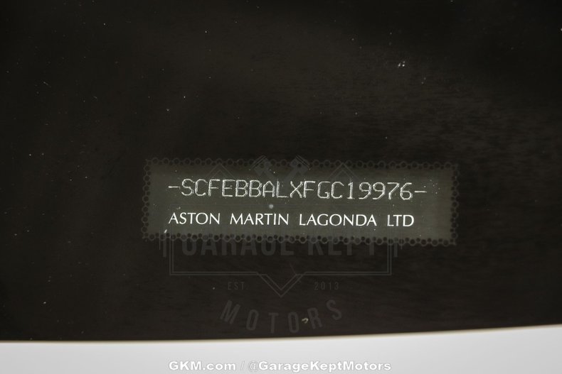 2015 Aston Martin V8 Vantage 140