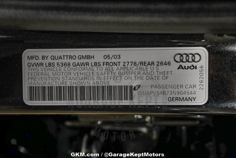 2003 Audi RS6 164