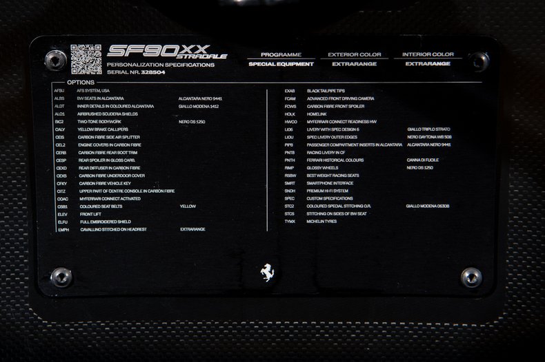 For Sale 2025 Ferrari SF90XX