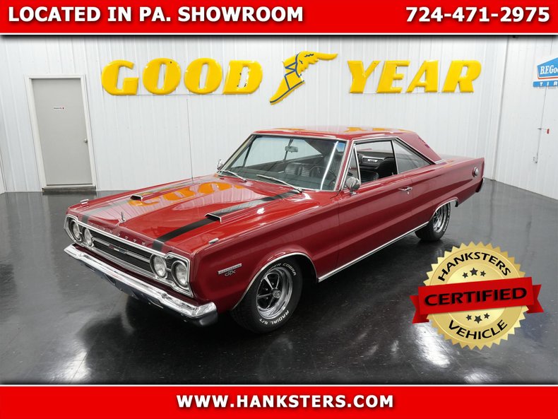 For Sale 1967 Plymouth GTX