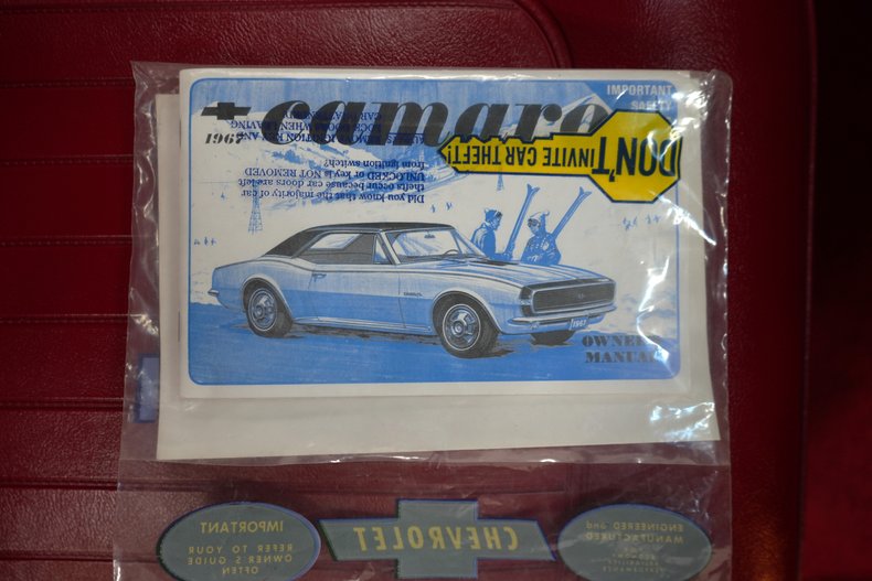 For Sale 1967 Chevrolet Camaro Convertible