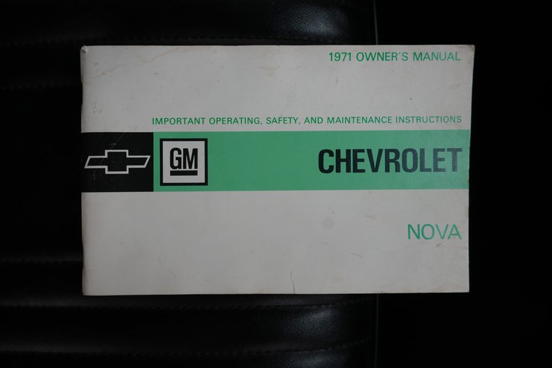 For Sale 1971 Chevrolet Nova