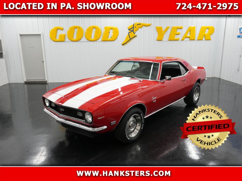 For Sale 1968 Chevrolet Camaro