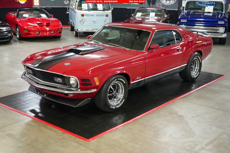 For Sale 1970 Ford Mustang Mach 1 Fastback