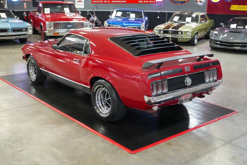 For Sale 1970 Ford Mustang Mach 1 Fastback