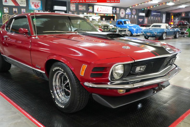 For Sale 1970 Ford Mustang Mach 1 Fastback