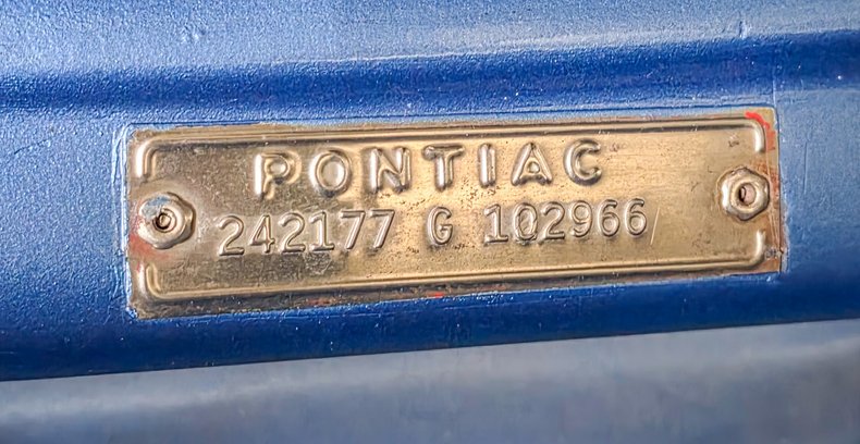 For Sale 1967 Pontiac GTO