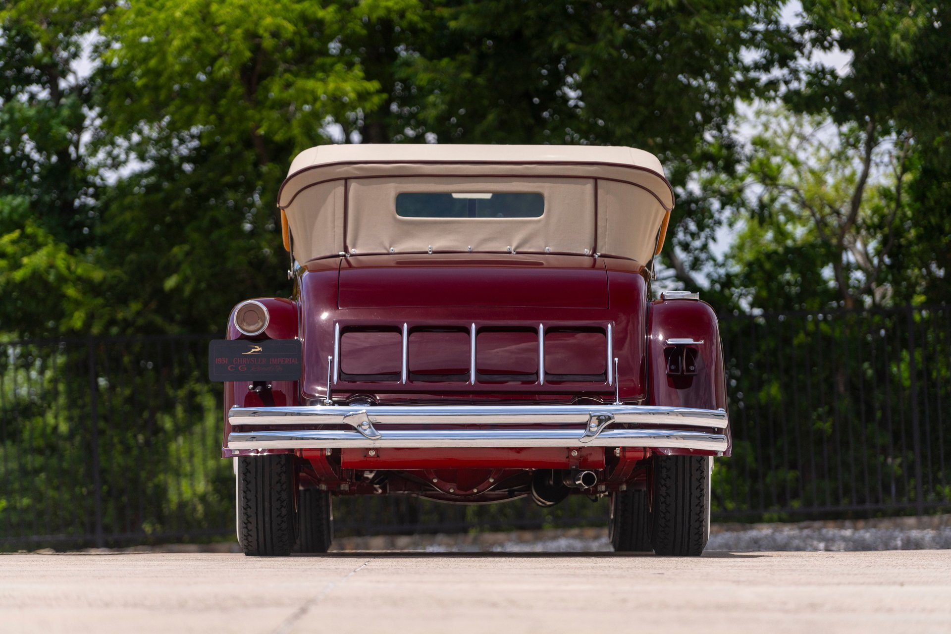 For Sale 1931 Chrysler CG Imperial Roadster