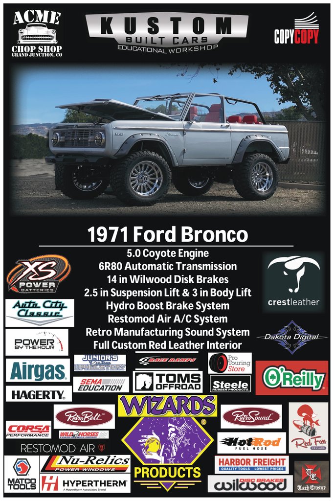 For Sale 1971 Ford Bronco 5.0 Coyote Power