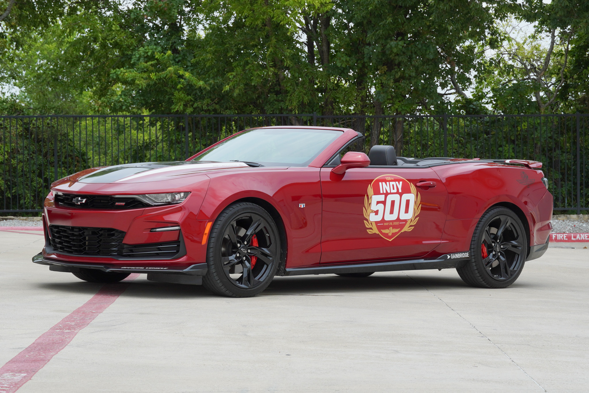 2022 chevrolet camaro 2ss indy pace car