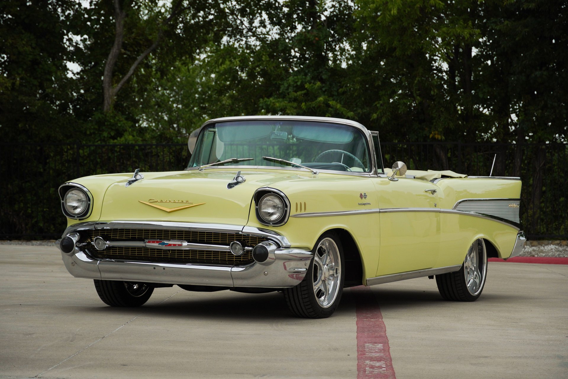 1957 chevrolet bel air conv ultra rare 1 of 68