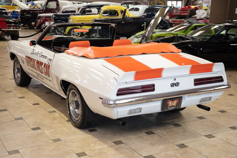 1969 chevrolet camaro rs ss z11 pace car convertible