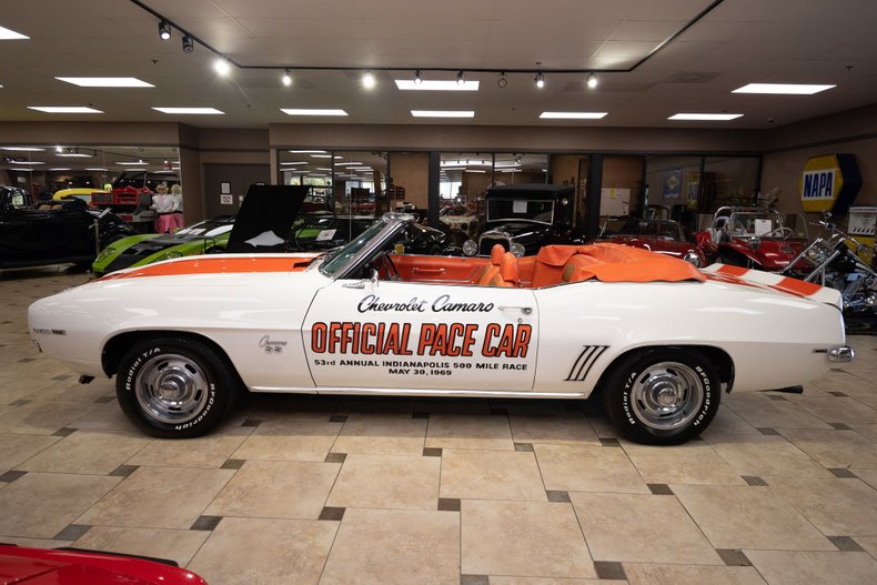 1969 chevrolet camaro rs ss z11 pace car convertible