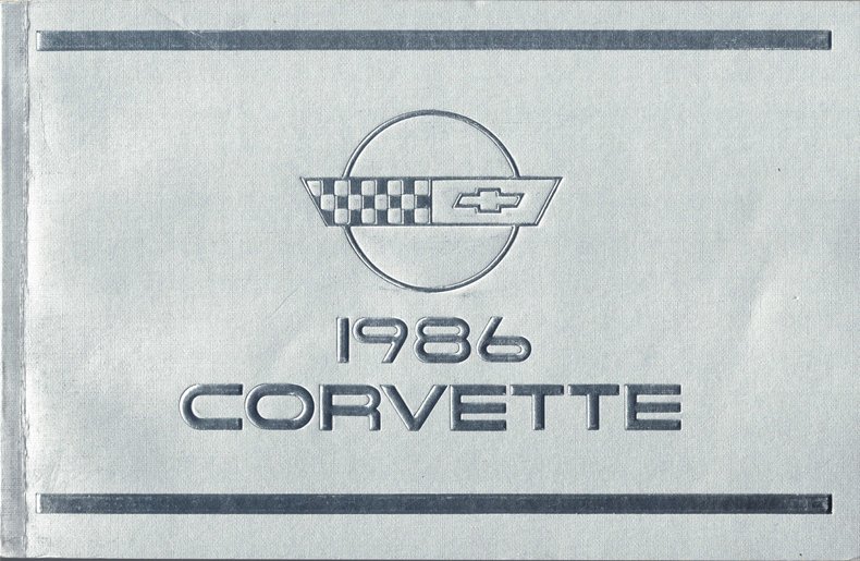 1986 chevrolet corvette convertible pace car edition