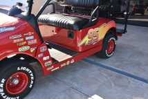 For Sale 2014 Z Lightning McQueen EZ-GO RXV Golf Cart