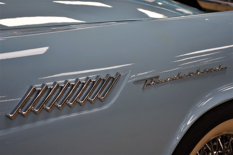 1957 ford thunderbird e code