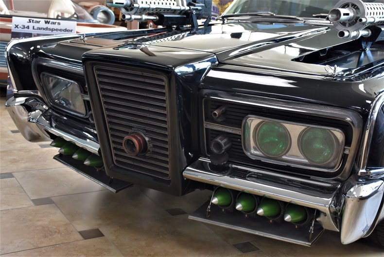 1966 chrysler imperial black beauty stunt car