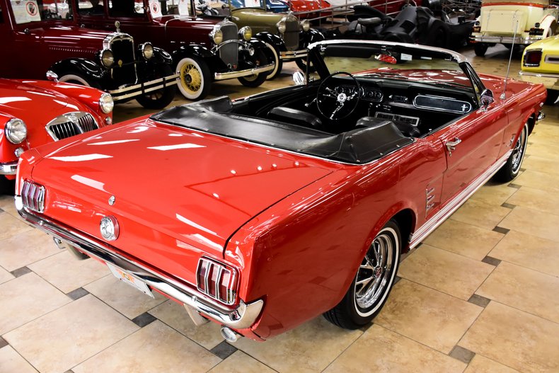 1966 ford mustang convertible v8 4 speed
