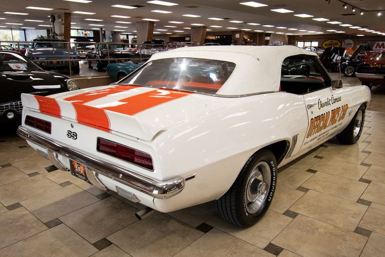 1969 chevrolet camaro rs ss z11 pace car